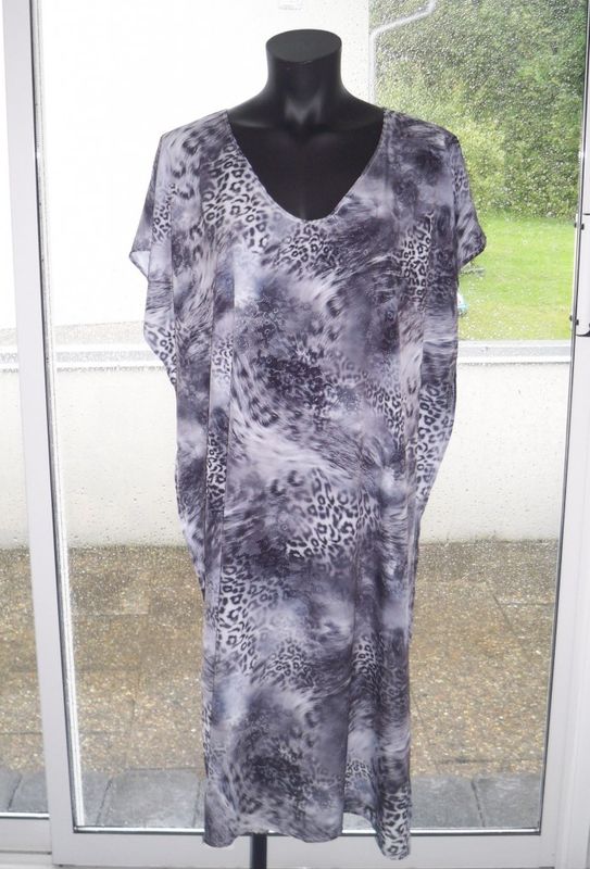 Kaftan Leopard Viskos