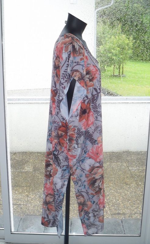 Kaftan Mönstrad Viskos