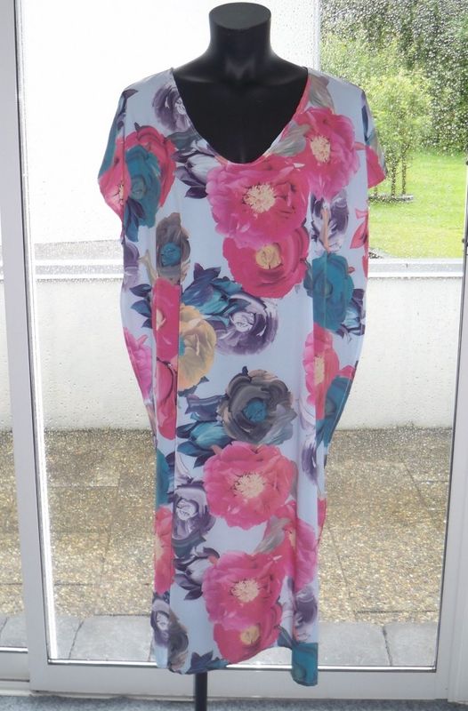 Mönstrad Kaftan Viskos