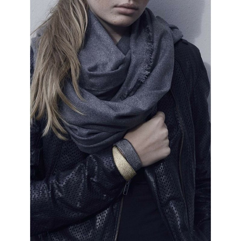 Stelt Armband Trixie Coffee Gold Dansk Smykkekunst