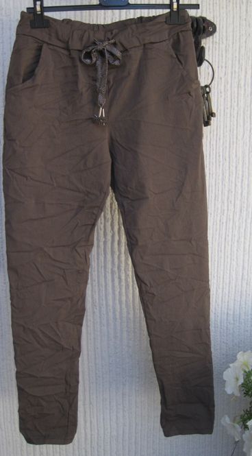 Huvudbild Madde Mullvadsbruna Mirakelbyxor Stretchiga Byxor