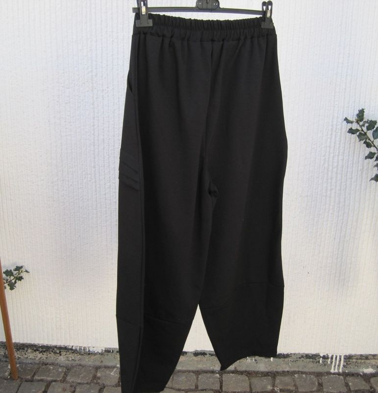 Svarta Byxor Med Resårmidja