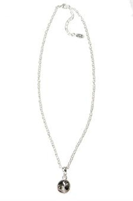 Huvudbild Halsband med grå kristall. Lotta Design of Sweden